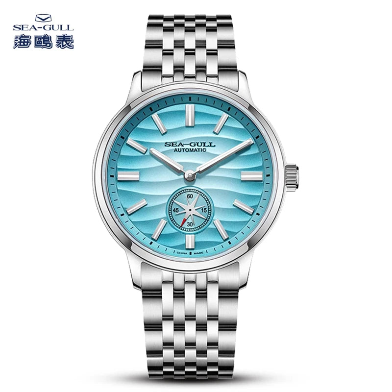 Seagull Watch 39.5mm Men's Watch 5Bar Waterproof Automatic Mechanical Watches Luminous Watches for Man 6180 relogio masculino