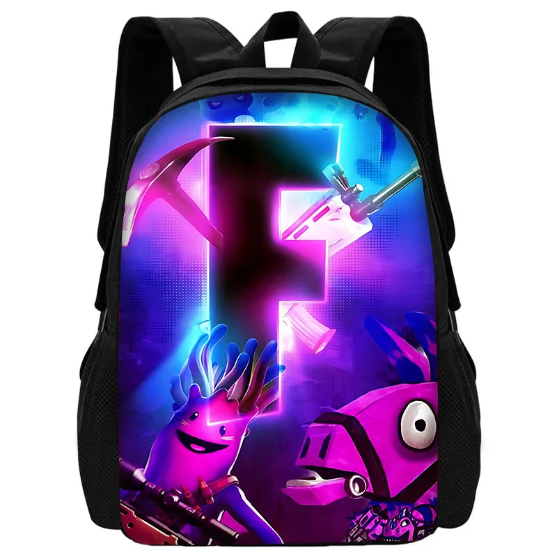 New Hot Game Fortnite Kids Backpacks Boys and Girls Student Birthday Gift Child School Bags Unisex Camping Durable Rucksack