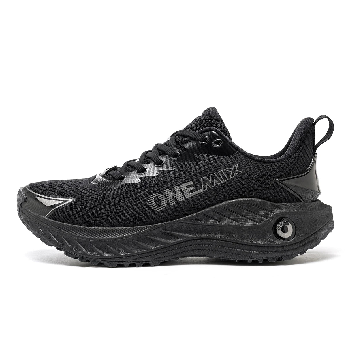 O-Resilio Running Shoes Men Cushion Stability Outdoor Sports Casual Mesh Lace-Up Lightweight Gym Jogging Sneakers