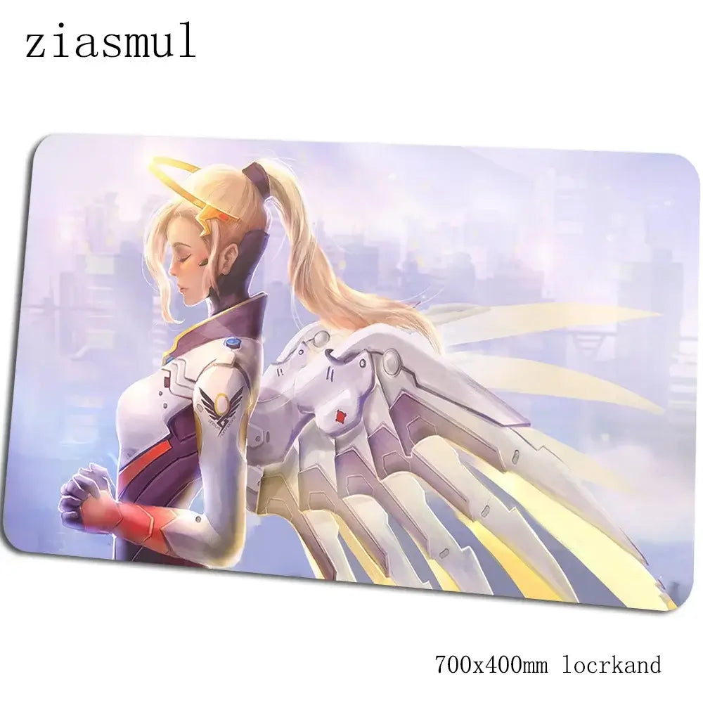 overwatch mouse pad Gorgeous Computer mat 70x40cm gaming mousepad large xl padmouse keyboard games pc gamer desk