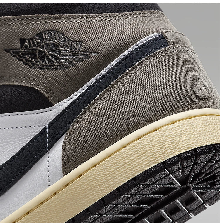 Nike genuine JORDAN men's mid top cushioned classic lightweight sports shoes HQ2011-100