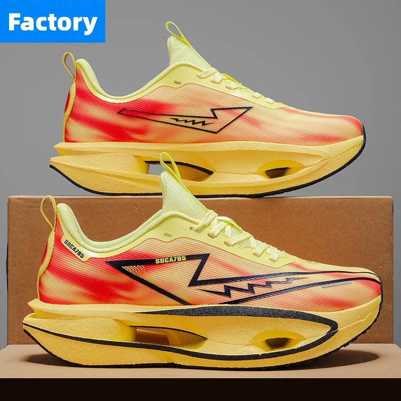 Running Shoes Marathon Specialty Men Sports Carbon Plate Breathable Ultralight Women Comfortable Athletic Cushion Stability Sneakers