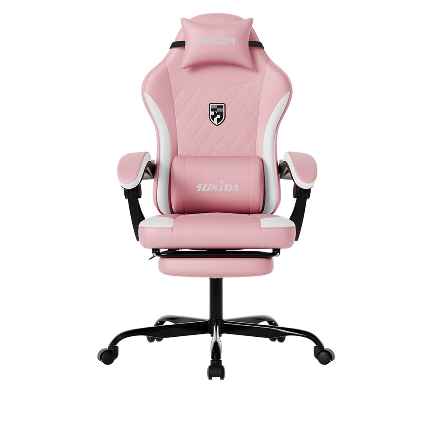 SUKIDA Gaming Chair High Back Ergonomic Computer Chair With Footrest Reclining Adult Comfortable Office Chair