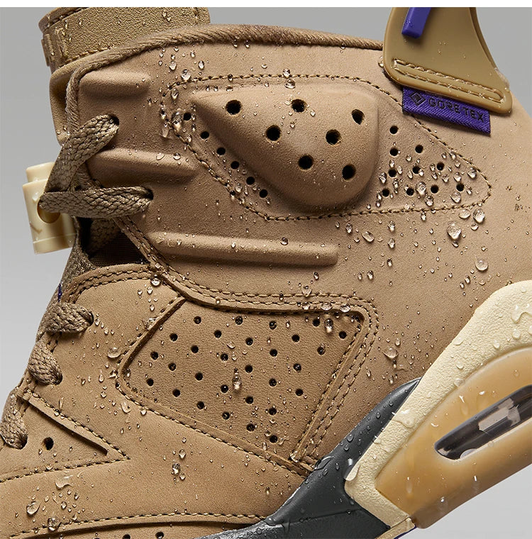 Nike genuine Air Jordan 6 Women's Retro High-Top Basketball Shoes FD1643-300