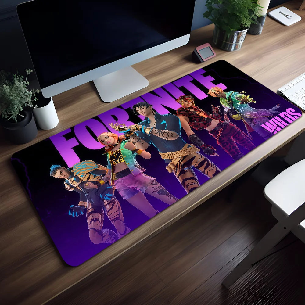 Royale F-FORTNITE Mouse Pad Non-slip Lock Edge Office Battle Student Gaming Thickened Game Large Writing Cushion Mouse Pad