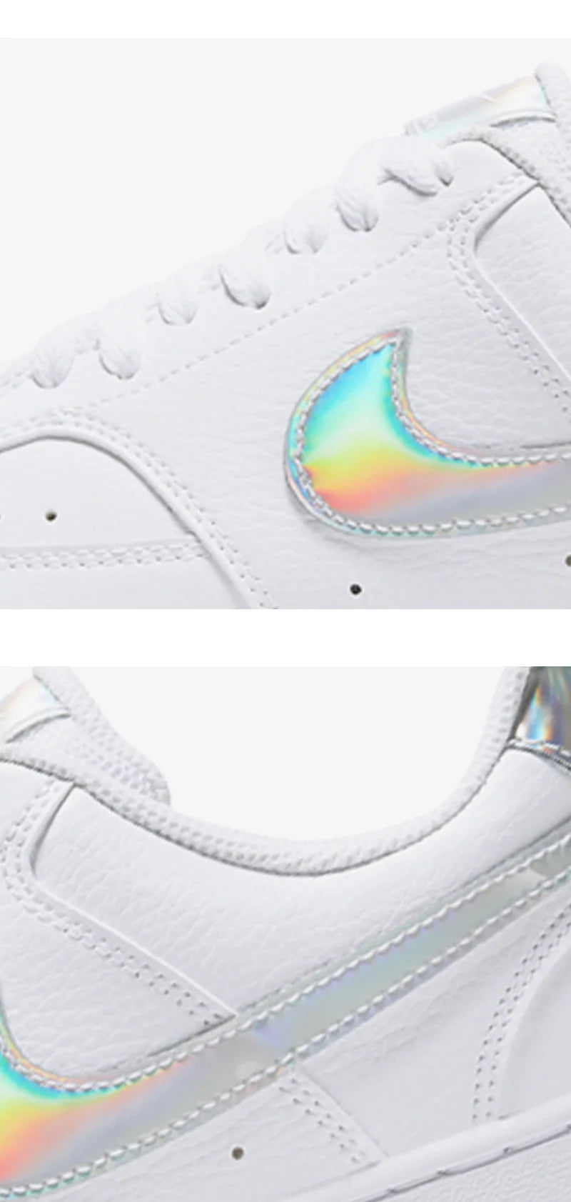 Nike Genuine COURT VISION Damen-Low-Top-Freizeit-Skateschuhe CW5596-100