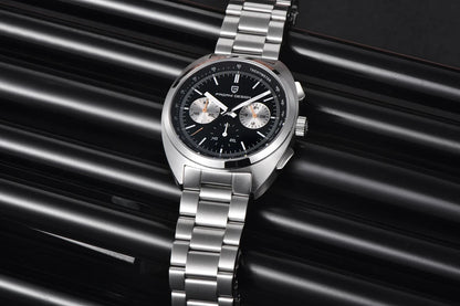 Retro Men's Watch PAGANI DESIGN 2026 New Collection, Quartz Chronograph, Japanese VK63 Sapphire Glass, Local Shipping