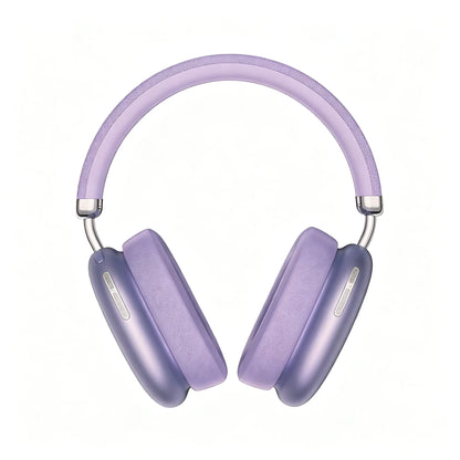 Casque de sport sans fil, casque Bluetooth avec microphone pour appels, coussinets d'oreille en tissu confortables