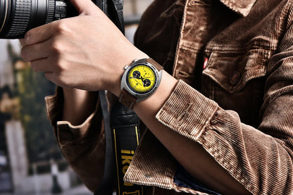 Retro Men's Watch PAGANI DESIGN 2026 New Collection, Quartz Chronograph, Japanese VK63 Sapphire Glass, Local Shipping