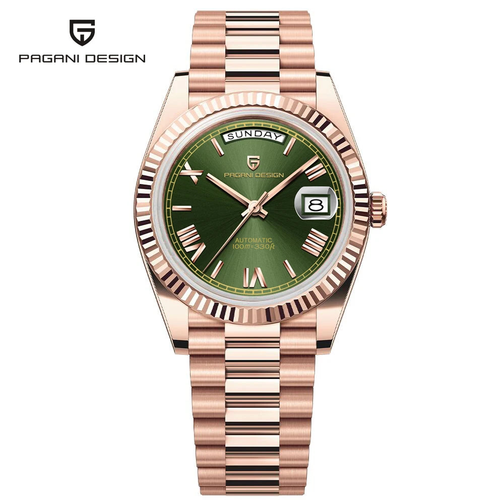 2026 New PAGANI DESIGN add40 Men's Watch NH36 Mechanical wristwatch Luxury Automatic Watch For Men AR Sapphire water lock