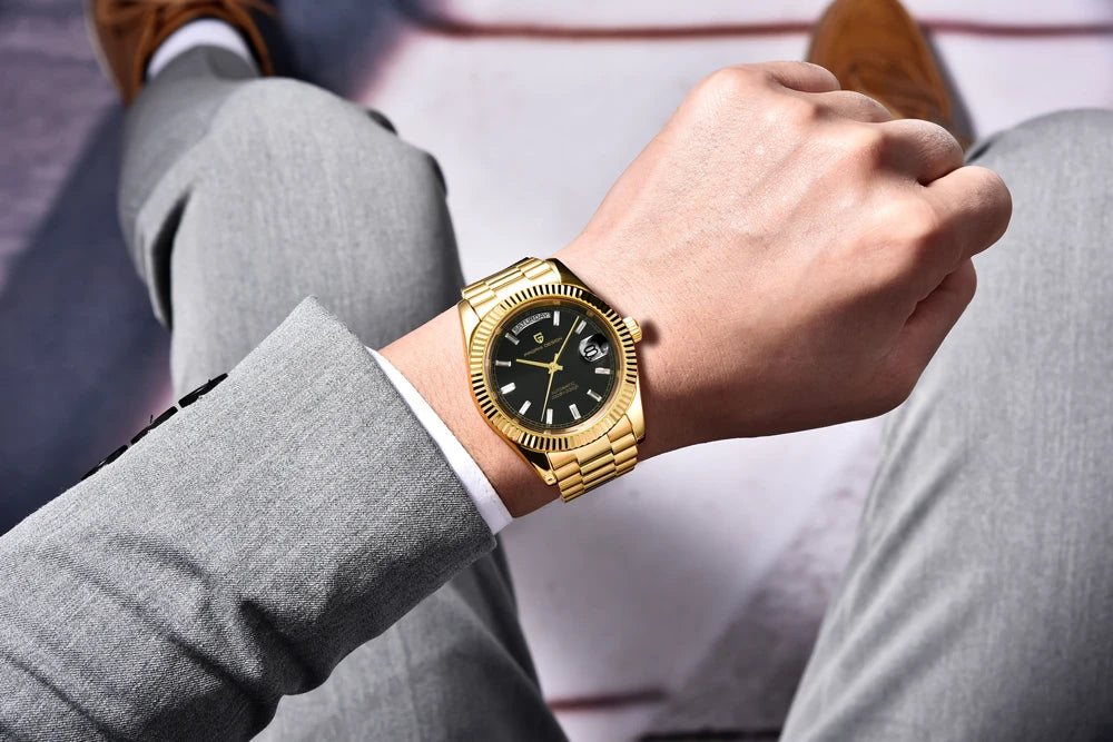 2026 New PAGANI DESIGN add40 Men's Watch NH36 Mechanical wristwatch Luxury Automatic Watch For Men AR Sapphire water lock