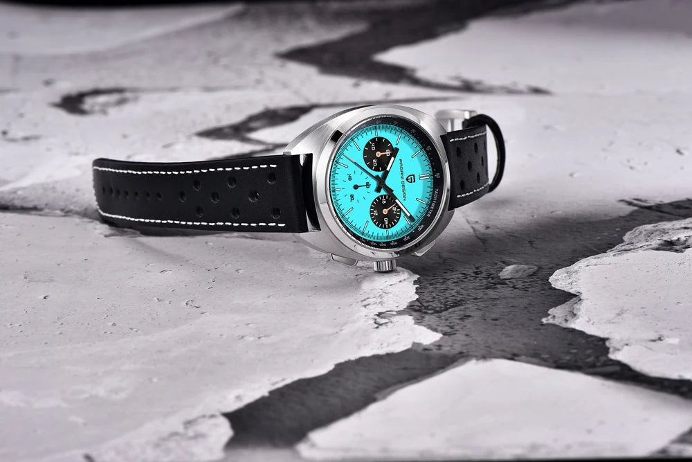 Retro Men's Watch PAGANI DESIGN 2026 New Collection, Quartz Chronograph, Japanese VK63 Sapphire Glass, Local Shipping