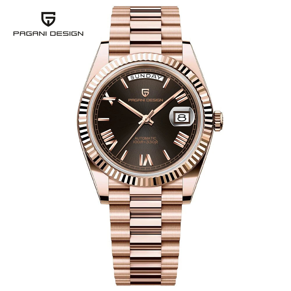 2026 New PAGANI DESIGN add40 Men's Watch NH36 Mechanical wristwatch Luxury Automatic Watch For Men AR Sapphire water lock