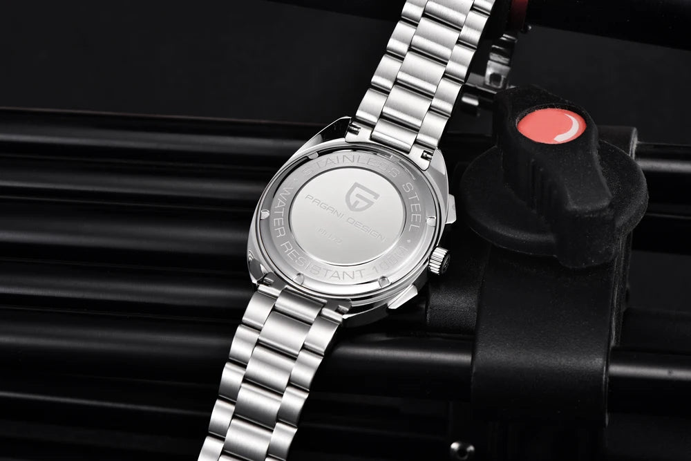 Retro Men's Watch PAGANI DESIGN 2026 New Collection, Quartz Chronograph, Japanese VK63 Sapphire Glass, Local Shipping