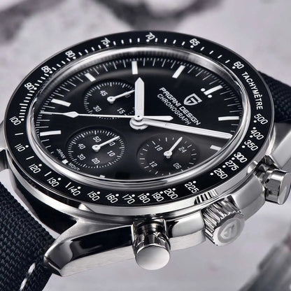 PAGANI DESIGN Moon ST6 luxury automatic men’s Watch, business watch for men, mechanical watch, luminous, sapphire glasses, nylon strap, EU local delivery 2026