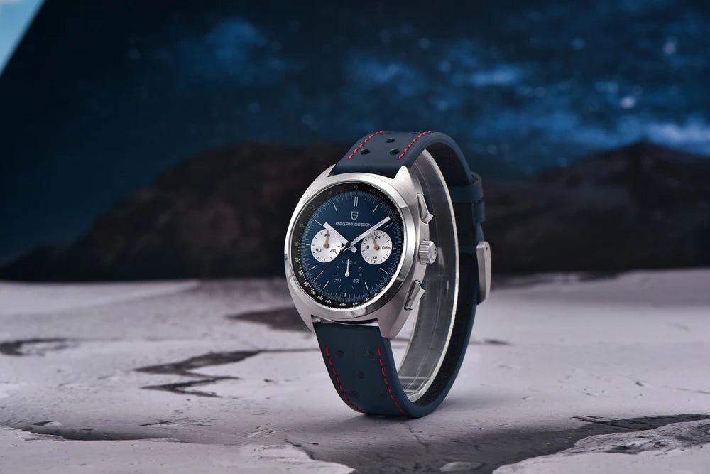 Retro Men's Watch PAGANI DESIGN 2026 New Collection, Quartz Chronograph, Japanese VK63 Sapphire Glass, Local Shipping