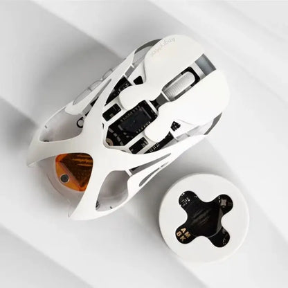 Angry Miao Infinity Gaming Wireless Mouse, Ultralight Metal Gaming Mouse, PAW3950 30K DPI, Hot-Swappable Dual 8K Tri-Mode Bluetooth & Wired Mouse
