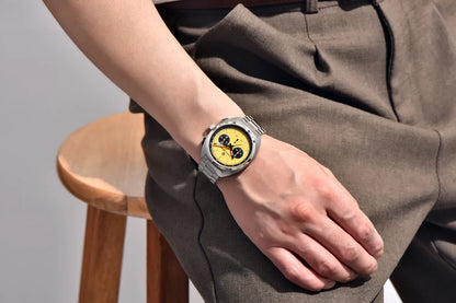 Retro Men's Watch PAGANI DESIGN 2026 New Collection, Quartz Chronograph, Japanese VK63 Sapphire Glass, Local Shipping