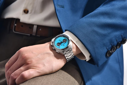 Retro Men's Watch PAGANI DESIGN 2026 New Collection, Quartz Chronograph, Japanese VK63 Sapphire Glass, Local Shipping