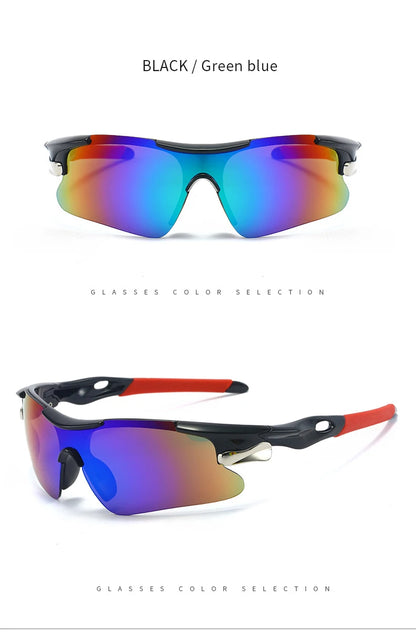 Sports Men Sunglasses Road Cycling Glasses Mountain Riding Protection Goggles Eyewear Mtb Bike Fishing Camping Outdoor Glasses