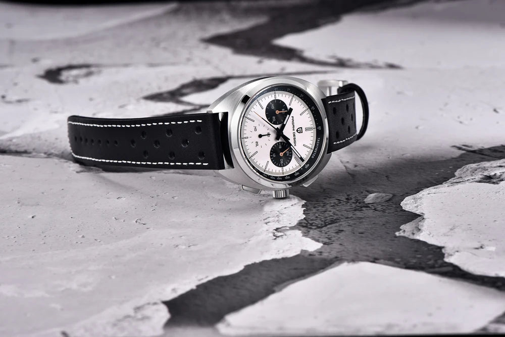 Retro Men's Watch PAGANI DESIGN 2026 New Collection, Quartz Chronograph, Japanese VK63 Sapphire Glass, Local Shipping