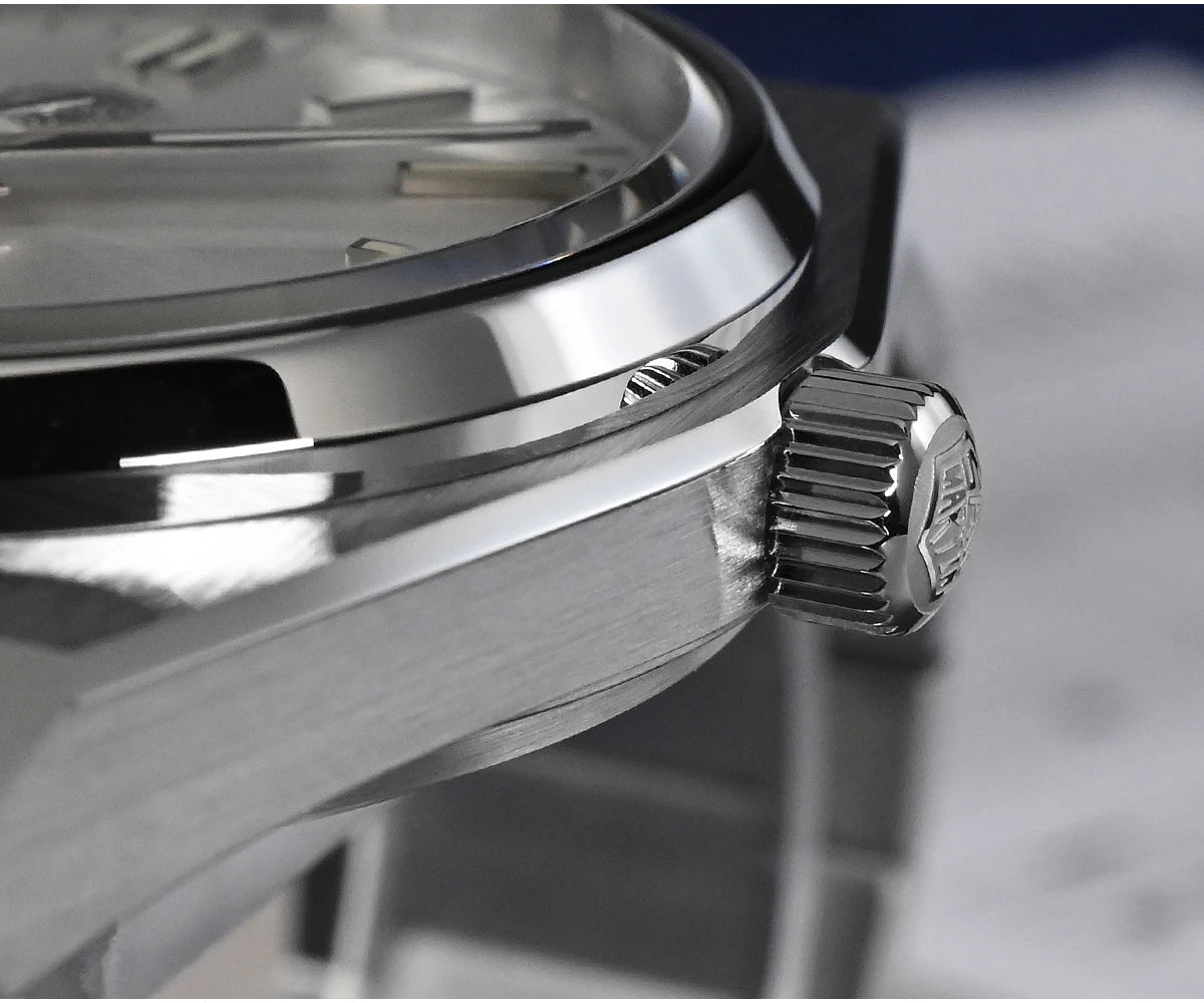 Orologio da uomo San Martin Classic 40mm Miyota 9015 di lusso elegante, orologio da polso meccanico automatico con bracciale a rilascio rapido SN0023