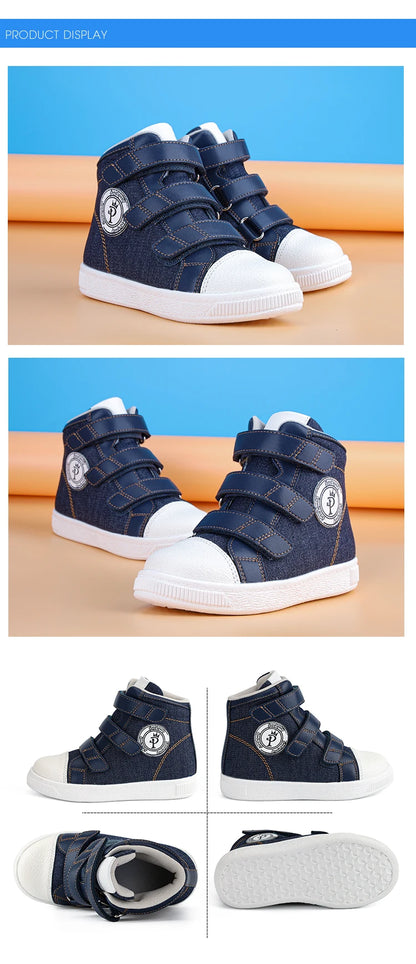Orthopedic kids shoes Princepard flat feet medical corrective casual footwear for toddlers with arch support sneakers