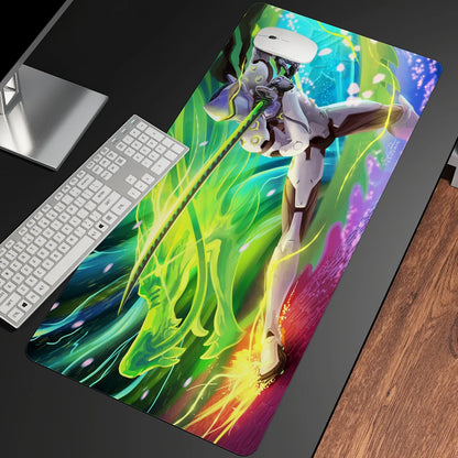 XXL Gaming Anime Mouse Pad Large Mouse Mat Girl Keyboard Computer PC Edge Desk Mat For Overwatch/CS:GO Gamer Mousepad