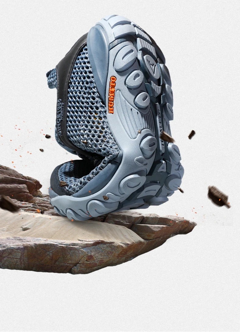 HUMTTO Scarpe da trekking estive da uomo, scarpe sportive da trekking all'aperto traspiranti, scarpe da acqua da uomo, scarpe da arrampicata e da passeggio