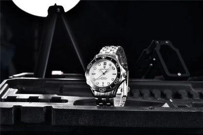 PAGANI DESIGN 2026 New V2 Waves 200M Relógio de mergulho automático masculino de luxo, cristal de safira, relógio de pulso masculino AR