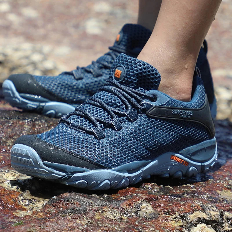 HUMTTO Scarpe da trekking estive da uomo, scarpe sportive da trekking all'aperto traspiranti, scarpe da acqua da uomo, scarpe da arrampicata e da passeggio