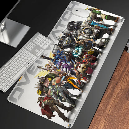 XXL Gaming Anime Mouse Pad Large Mouse Mat Girl Keyboard Computer PC Edge Desk Mat For Overwatch/CS:GO Gamer Mousepad