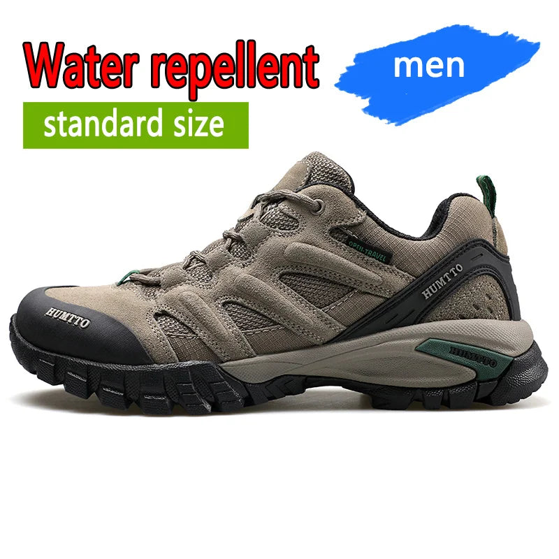 HUMTTO Hiking Shoes Men Winter Outdoor Sports Climbing Shoes hunting shoes Warm women Trekking  Sneakers ankle boots  Tactical