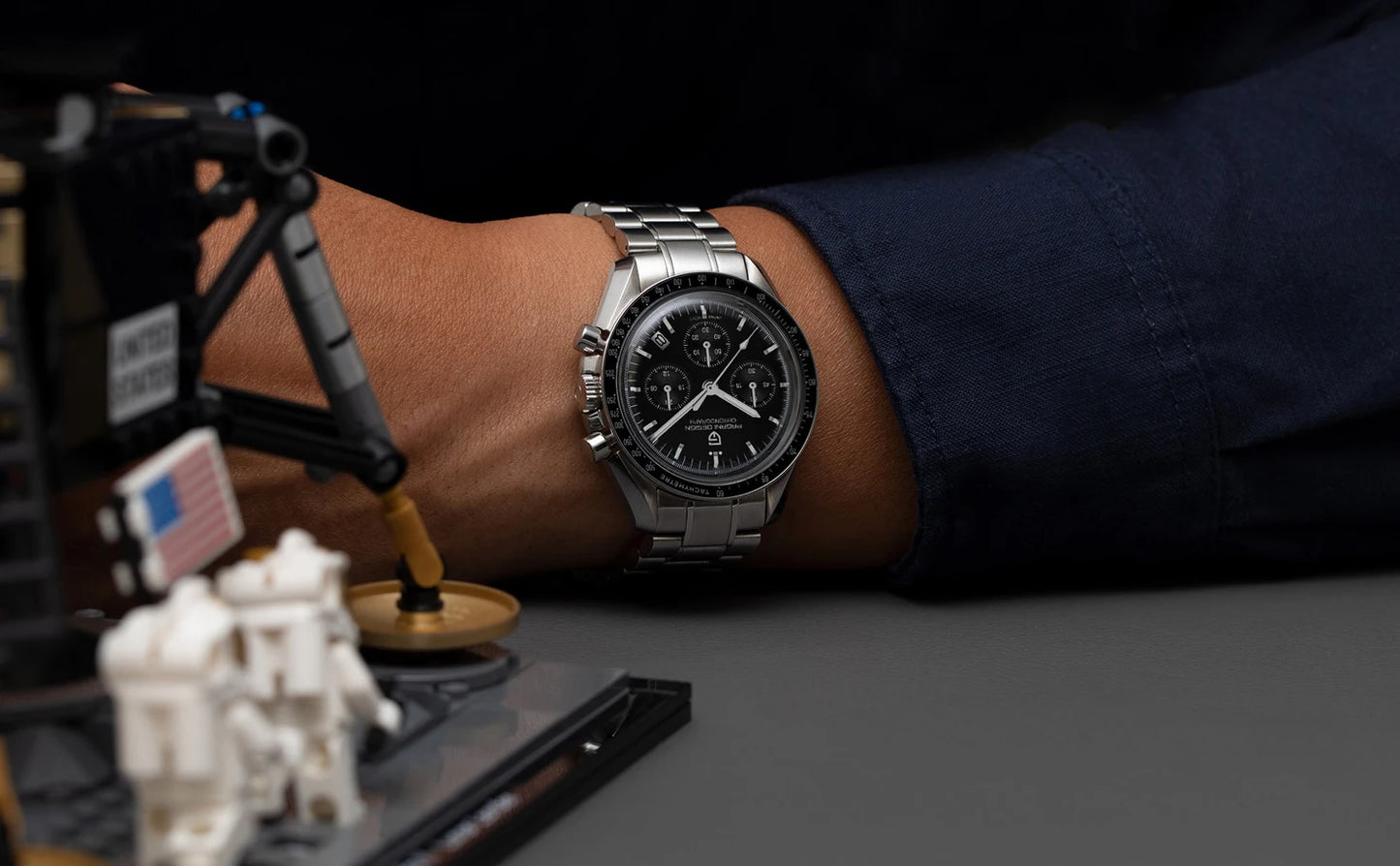 PAGANI DESIGN 2026 New CK2988 Moon Watches Retro Top Luxury Quartz Watch For Men Sapphire glass Speed Chronograph Wristwatch Men