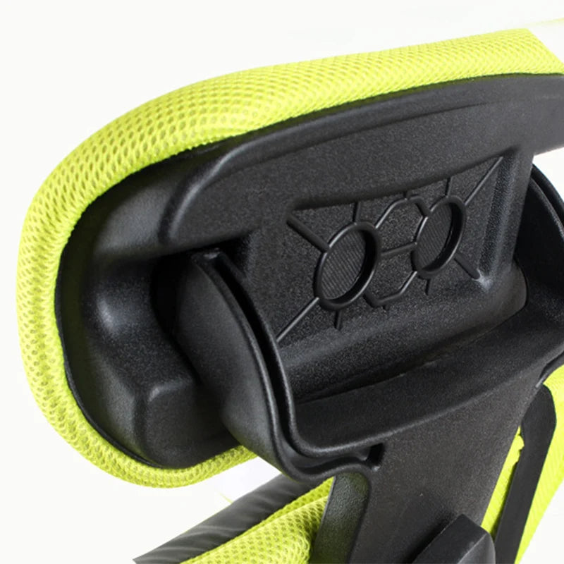 Computer Chair Home Office Chair Mesh Footrest Chair Can Lie Lunch Break Chair Can Be Rotated Lifting Headrest BR-10