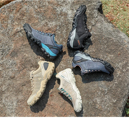 HUMTTO Scarpe da trekking da uomo traspiranti per sport all'aria aperta, scarpe da arrampicata, scarpe da caccia da donna, scarpe da trekking, sneakers, stivaletti, scarpe tattiche