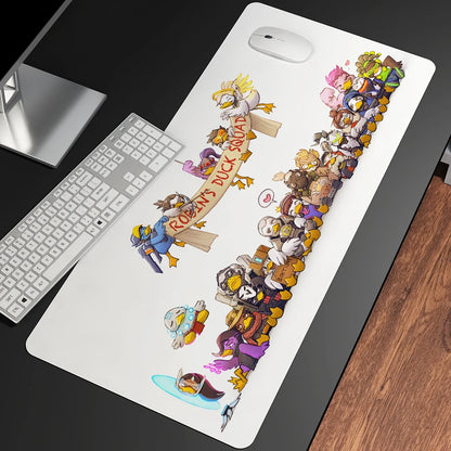 XXL Gaming Anime Mouse Pad Large Mouse Mat Girl Keyboard Computer PC Edge Desk Mat For Overwatch/CS:GO Gamer Mousepad