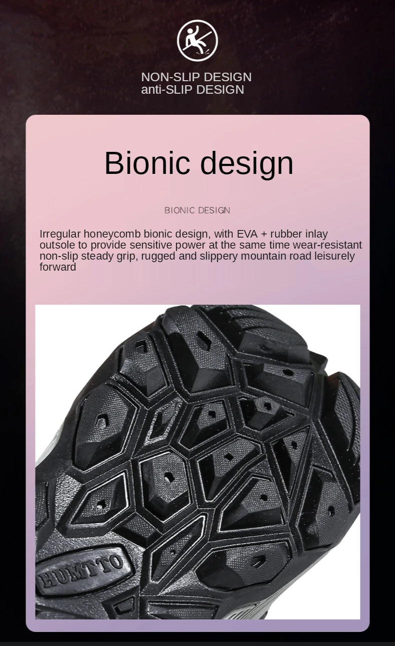 HUMTTO Scarpe da trekking da uomo traspiranti per sport all'aria aperta, scarpe da arrampicata, scarpe da caccia da donna, scarpe da trekking, sneakers, stivaletti, scarpe tattiche