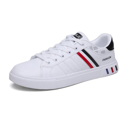 Casual herensneakers, skateboardschoenen, PU-platte schoenen, schoenen voor studenten, outdoorsneakers, straatschoenen, wandelschoenen met veters, grote maten 48