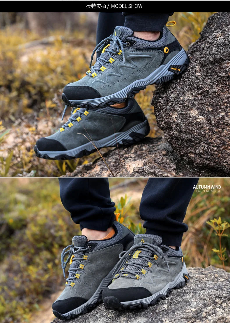 HUMTTO Hiking Shoes Men Winter Outdoor Sports Climbing Shoes hunting shoes Warm women Trekking  Sneakers ankle boots  Tactical