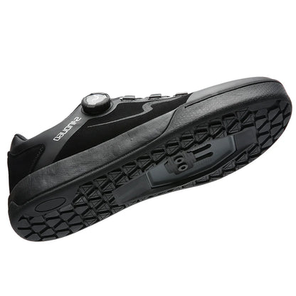 Sandugo Mountain Bike Enduro D/H Shoes Suitable for All SPD and Flat Pedal Bicycle Shoes. High-Quality Fabric.