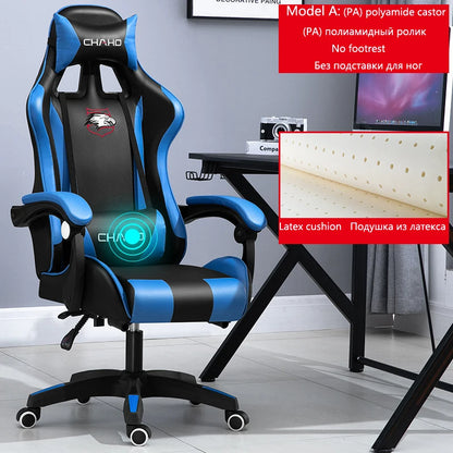 Joylive WCG High-quality Leather Computer Gaming Chair Cafe Racing Chair for Office and Game Room