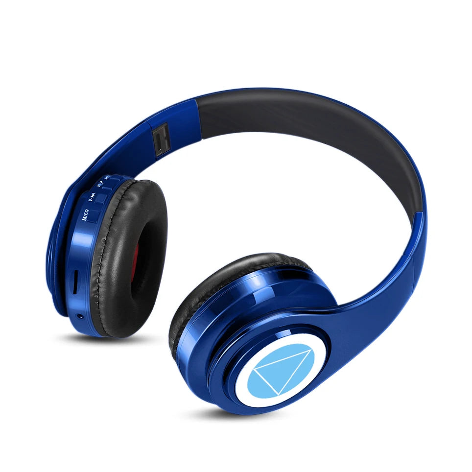 Auscultadores Anime Over-Ear Miku Nakano Sanjiu Bluetooth 5.0 – Headset Gaming Estéreo Sem Fios com Graves Profundos, Microfone e Suporte para Cartão TF