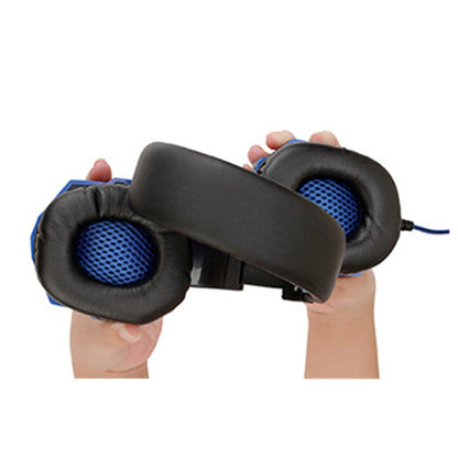 Casque de jeu RGB avec microphone, écouteurs filaires supra-auriculaires, légers, pour PC, PS4, PS5, Xbox, ordinateur portable ﻿