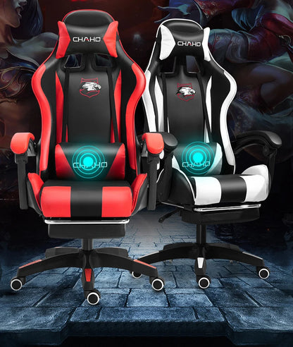 Joylive WCG High-quality Leather Computer Gaming Chair Cafe Racing Chair for Office and Game Room