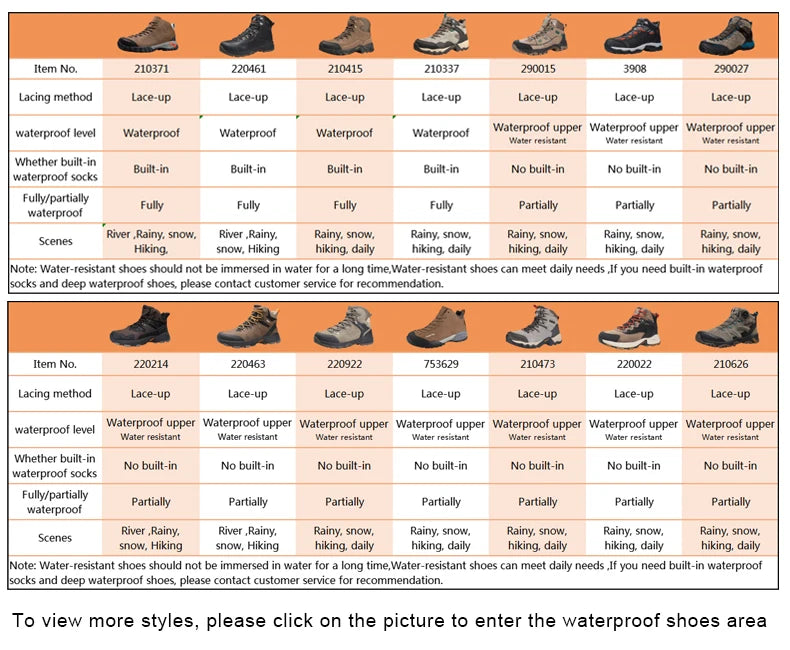 HUMTTO Nuove scarpe da trekking da uomo, sneakers impermeabili da outdoor per uomo, in pelle, da passeggio, arrampicata, trekking, sportive, stivali da uomo e da donna