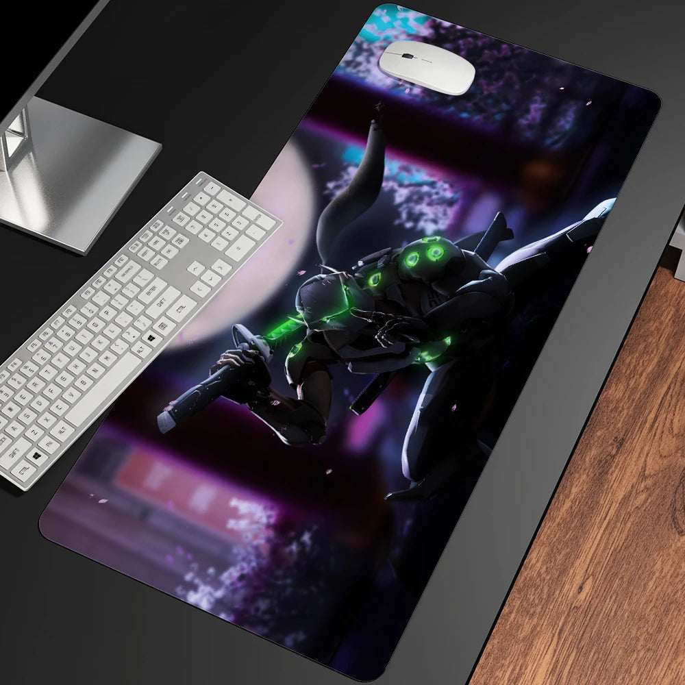 XXL Gaming Anime Mouse Pad Large Mouse Mat Girl Keyboard Computer PC Edge Desk Mat For Overwatch/CS:GO Gamer Mousepad