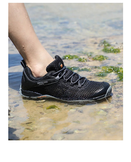 HUMTTO Scarpe da trekking estive da uomo, scarpe sportive da trekking all'aperto traspiranti, scarpe da acqua da uomo, scarpe da arrampicata e da passeggio