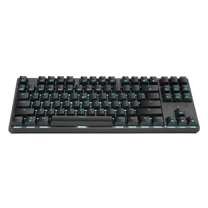 HEXGEARS Mechanical Keyboard Gaming Hot-Swappable Switch Russian 87 Key Waterproof Kailh BOX Switch Keyboard Custom Macro GK12