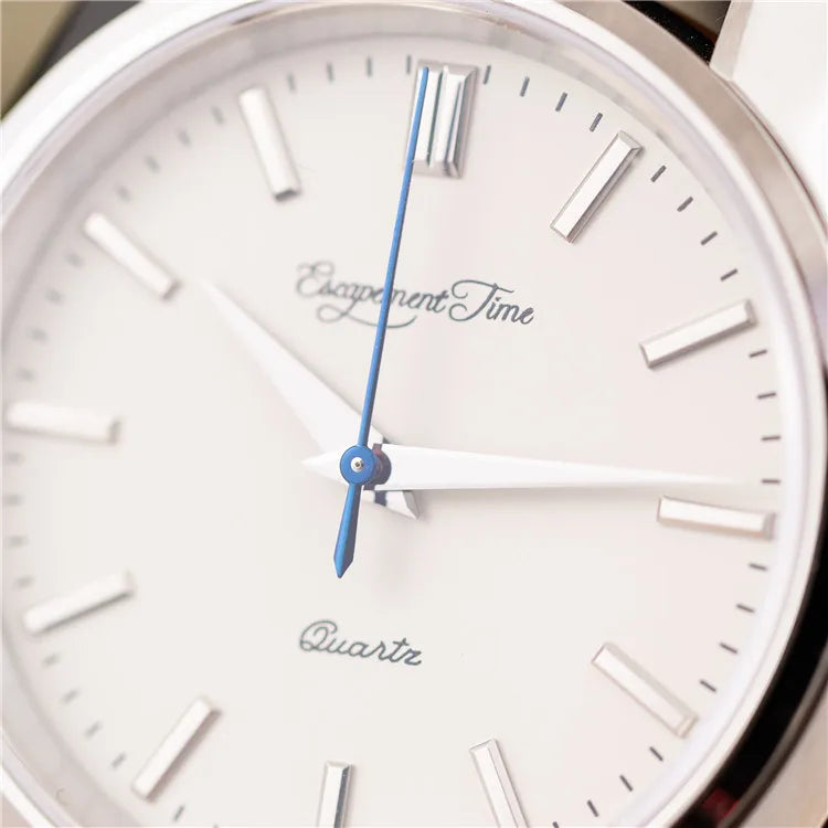 Escapement Time Quartz Watch 40mm Case VH31 Heat Treatment Hand